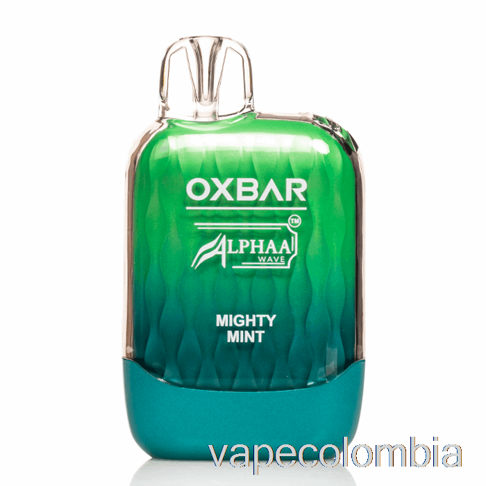 Vape Recargable Oxbar X Alpha G8000 Desechable Mighty Mint